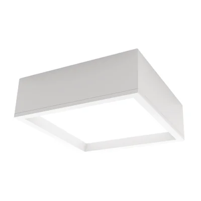 LUGCLASSIC SQUARE LED 350 n/t ED 3000lm/840 PLX IP40 white 27 W luminaire