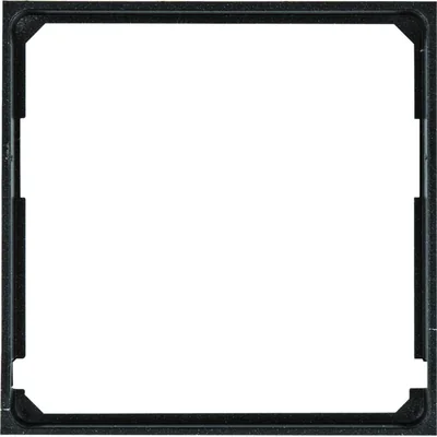 LUMINA Anillo adaptador para placas frontales 50x50 negro