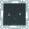 LUMINA Blind switch bistable black