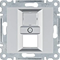 LUMINA Double Keystone Jack plaque argent