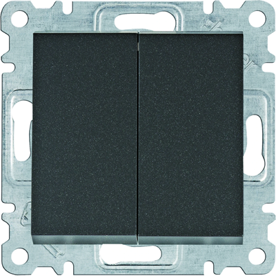 LUMINA Double stair switch black