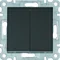 LUMINA Double stair switch black