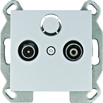 LUMINA End RTV socket silver
