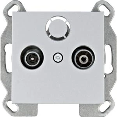 LUMINA End RTV socket silver