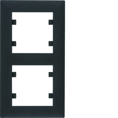 LUMINA INTENSE 2-fold vertical black frame