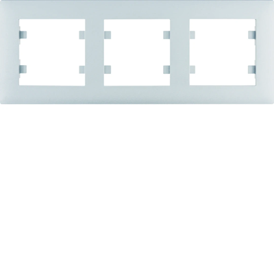 LUMINA INTENSE 3-fold horizontal silver frame