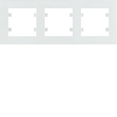 LUMINA INTENSE 3-fold horizontal white frame