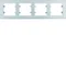 LUMINA INTENSE 4-fold horizontal silver frame
