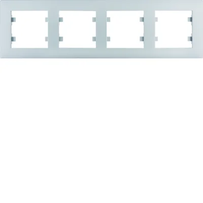 LUMINA INTENSE 4-fold horizontal silver frame