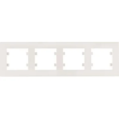 LUMINA INTENSE 4-fold horizontal white frame