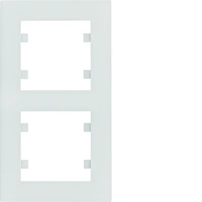 LUMINA INTENSE cadre blanc vertical double