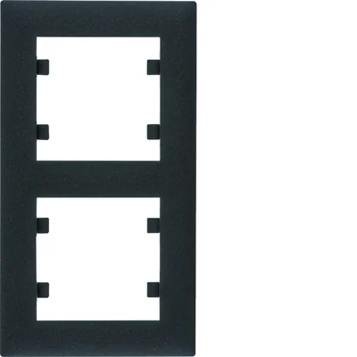LUMINA INTENSE cadre noir vertical double
