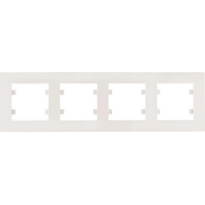 LUMINA INTENSE Marco horizontal de 4 pliegues, blanco