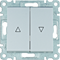LUMINA Interrupteur obturateur monostable (marque) argent