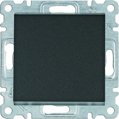 LUMINA Interruptor normalmente abierto, 1 polo, negro
