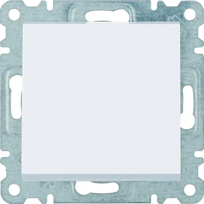 LUMINA Normally open switch 1-pole white