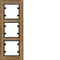 LUMINA PASSION 3-fold vertical antique oak frame