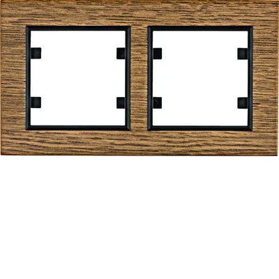 LUMINA PASSION Antique oak 2-fold horizontal frame