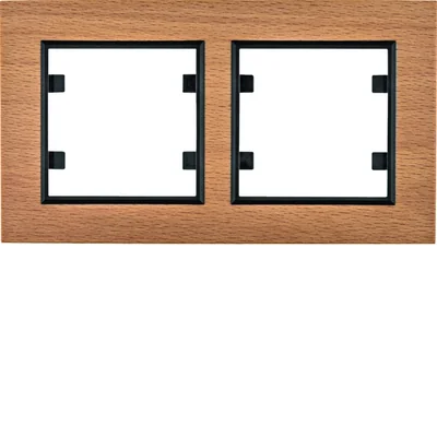 LUMINA PASSION Estructura horizontal doble, madera de haya