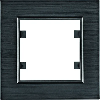LUMINA PASSION Marco de aluminio negro de 1 elemento