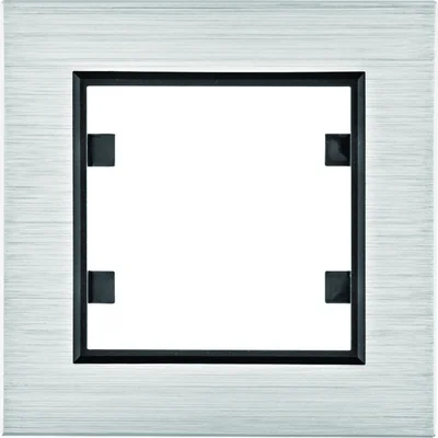 LUMINA PASSION Silver aluminum frame, 1-fold