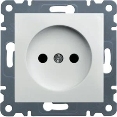 LUMINA Power socket without grounding 16A/250VAC white