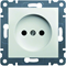 LUMINA Power socket without grounding 16A/250VAC white