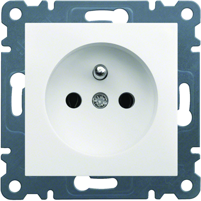 LUMINA Presa di corrente con messa a terra 16A/230VAC bianca