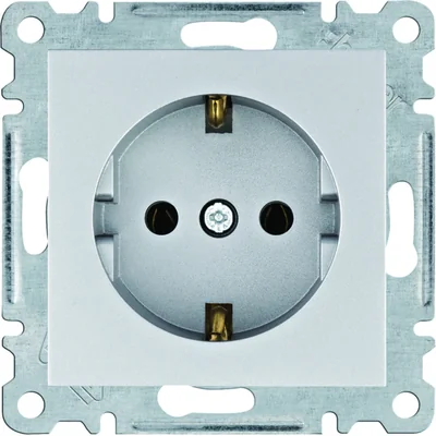 LUMINA SCHUKO douille argent