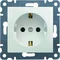LUMINA SCHUKO socket white