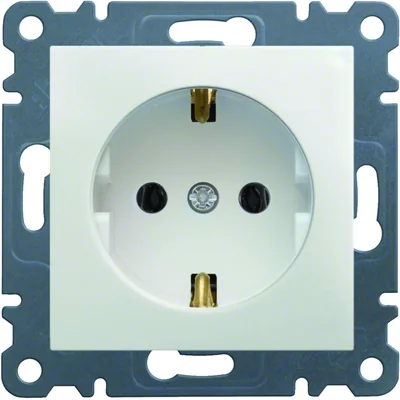 LUMINA SCHUKO socket white
