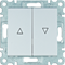 LUMINA Silver bistable shutter switch