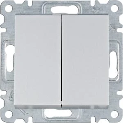 LUMINA Silver double stair switch