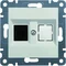 LUMINA Single RJ11 telephone socket white