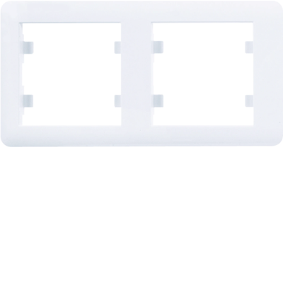 LUMINA SOUL 2-fold horizontal white frame