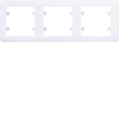 LUMINA SOUL 3-fold horizontal white frame
