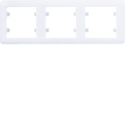 LUMINA SOUL 3-fold horizontal white frame