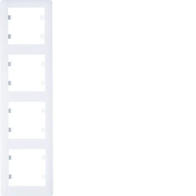 LUMINA SOUL 4-dílný vertikální bílý rám