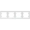 LUMINA SOUL 4-fold horizontal white frame
