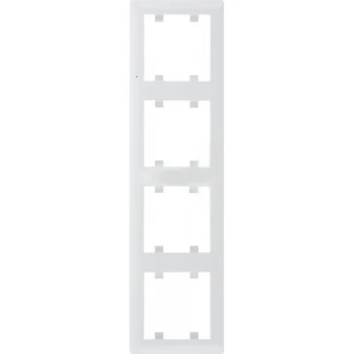 LUMINA SOUL 4-fold vertical white frame