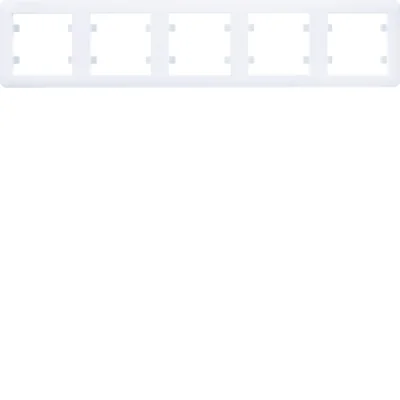 LUMINA SOUL 5-fach horizontaler weißer Rahmen