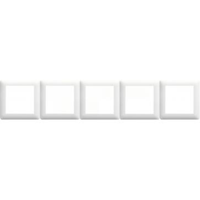 LUMINA SOUL Cadre blanc horizontal 5 volets