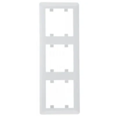 LUMINA SOUL Cornice bianca verticale 3 volte