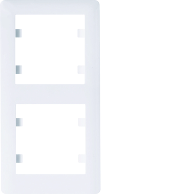 LUMINA SOUL Double vertical white frame