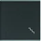 LUMINA Switch with symbol "Stairs" black