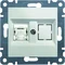 LUMINA Toma de ordenador RJ45 individual, FTP cat.5e, blanco