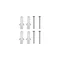 Luminaire de façade OE-5 1xE27 IP54 NOIR