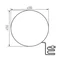 Luminaire de jardin STONO 390 N