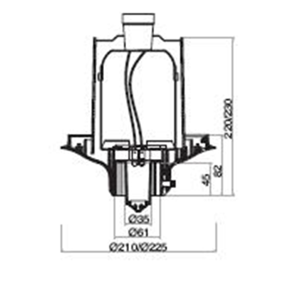 Luminaire de parc OP E/Z/400