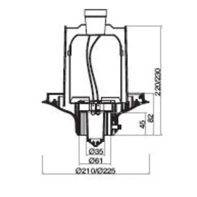 Luminaire de parc OP E/Z/400